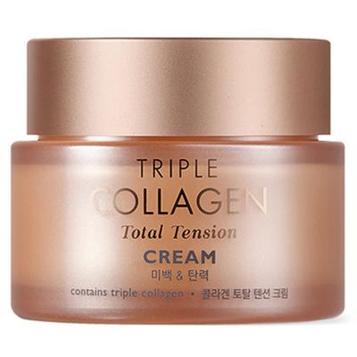 Crema de triple colágeno para tensión total, 80 ml, 1 envase