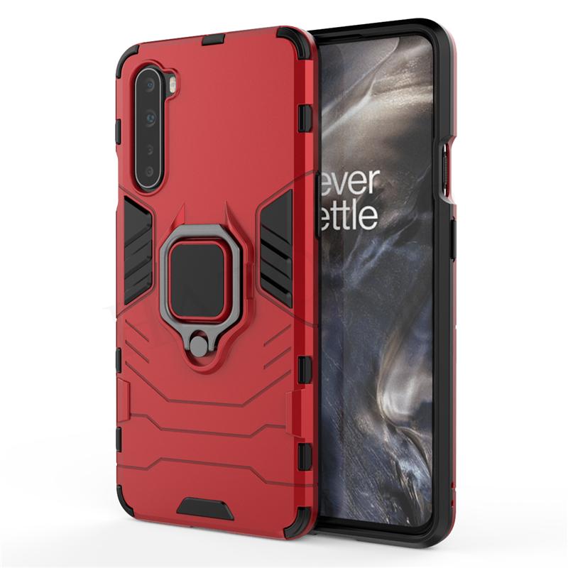 For Oneplus 8 Nord Case Cover One Plus Nord 7 8 Pro Z Shockproof Bumper Magnetic Ring Holder Armor Phone Case For Oneplus Nord