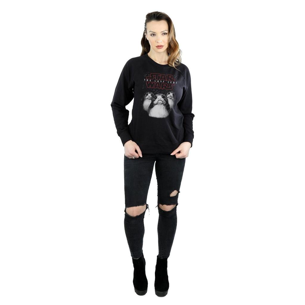 STAR WARS Womens/Ladies The Last Jedi Porgs Sweatshirt