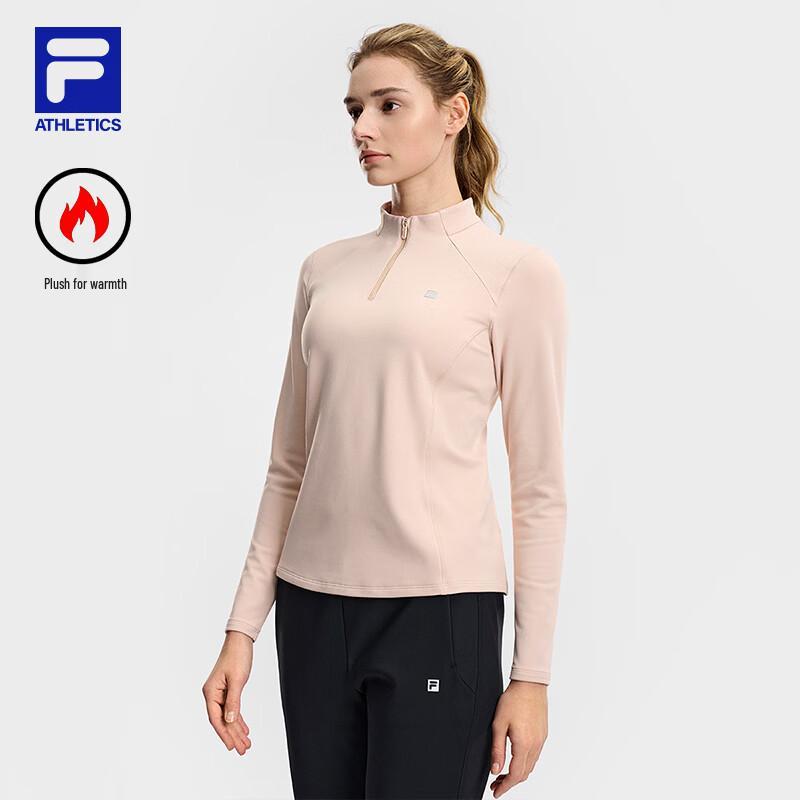 FILA Women s Knit Long-Sleeve Top M
