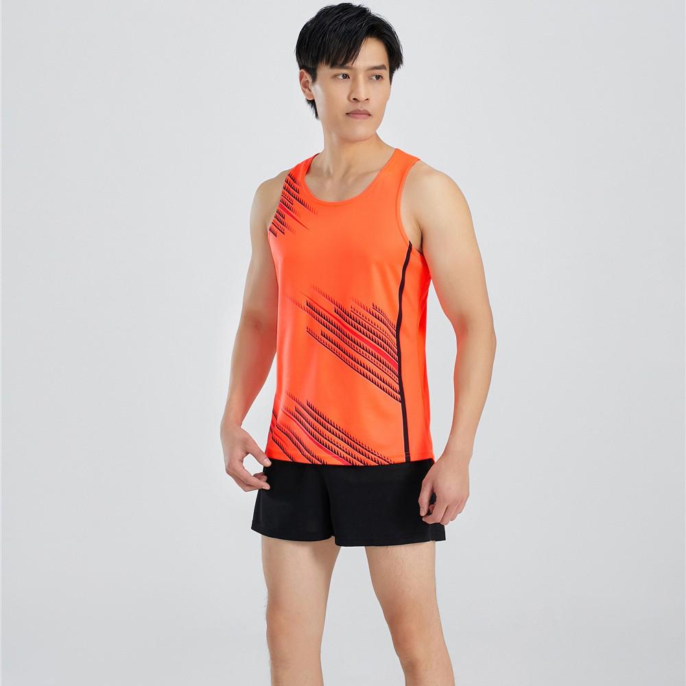 Unisex Professional Track & Field Sportswear Set: Marathon Racing Vest & Training Uniform