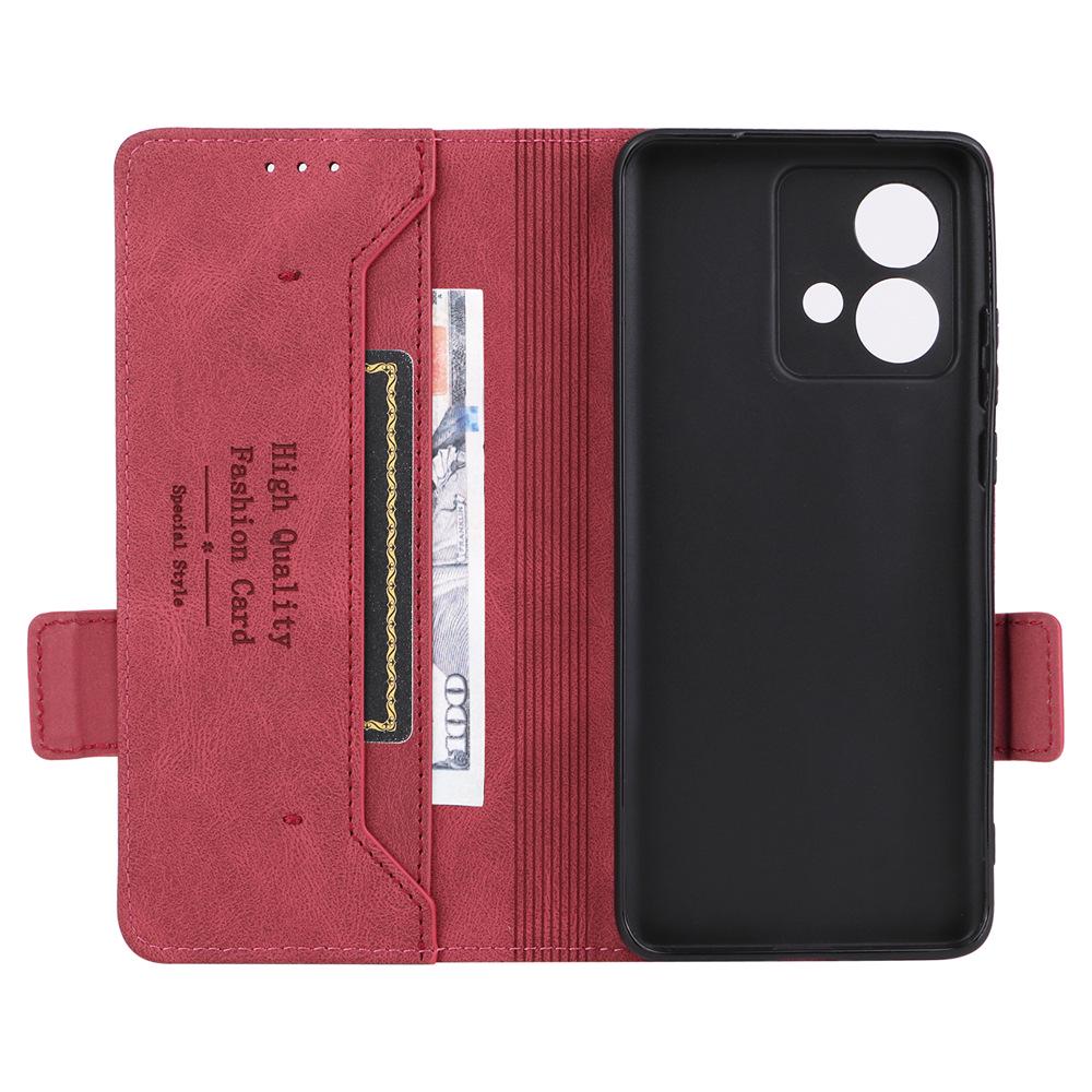 Motorola EDGE40 Neo 5G Flip Leather Protective Case - Unisex European/American Style
