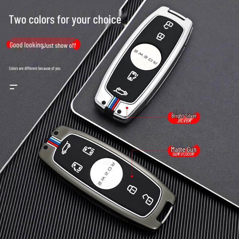 Roewe iMax8 2021 Key Case: Metal Shell for 7-Seater MPV