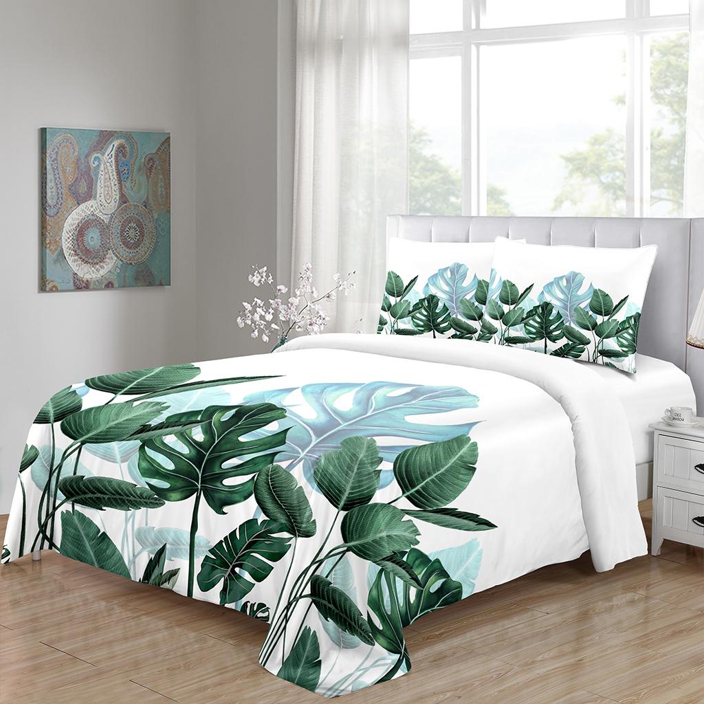 Red Wedding Rose Series Love Flower King Queen Twin Full Bedding Sets Single Double Bed Duvet Cover Set And 2 Pcs Pillow Cover