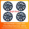Wheel Hub Cap For Tesla Model Y Juniper 2025+ Car Replacement Wheel Cap 19 Inch Performance Automobile Hubcap Cover Accessories