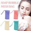 Soft Foaming Soap Bags Multi-layer Bubble Mesh Facial Cleanser Foam Bag Bubble Net Bag Bath Body Washing Household Cleaning Tool