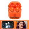 Wireless   Earbuds Translucent Body Design Low Latency 2 Way   Game Sports Earbuds for Outdoor
