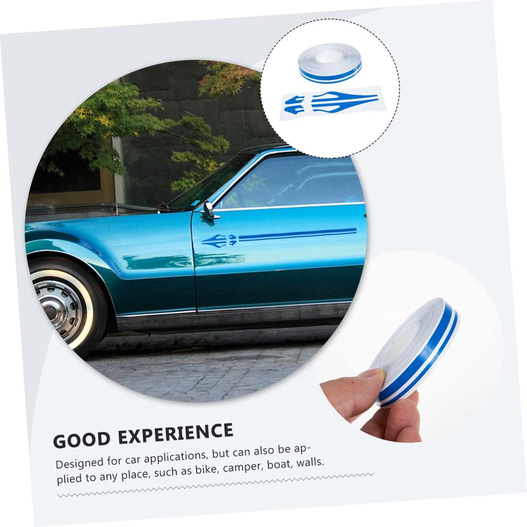 COSMEVIVI Car Decoration Sticker Car Side Door Sticker Pinstriping Kit Car Pinstriping Auto Pinstriping