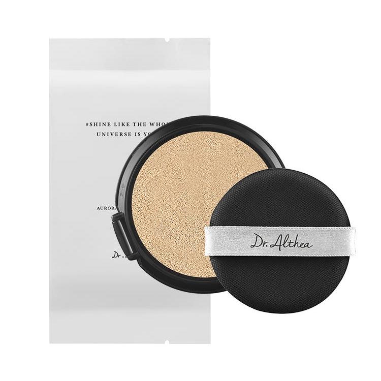 Dr Althea Aurora Cover Cushion Navulling 15g SPF50+ PA+++ Langhoudende Foundation met Hoge Dekking Kleuropties No.21