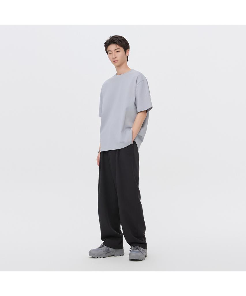 Keoseuuteommellou Black Drawstring Pants Cwpam26323Bkx