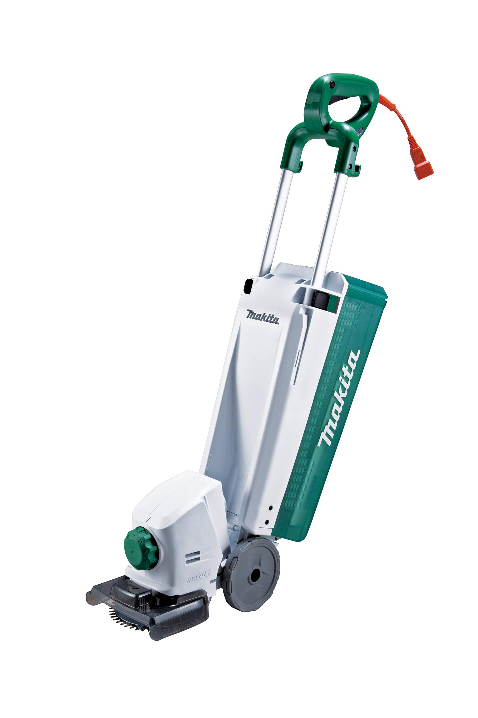 

Makita Вертикальная электрическая газонокосилка с шнуром питания Ширина кошения MLM1610 160 мм/Высота 10-40 мм