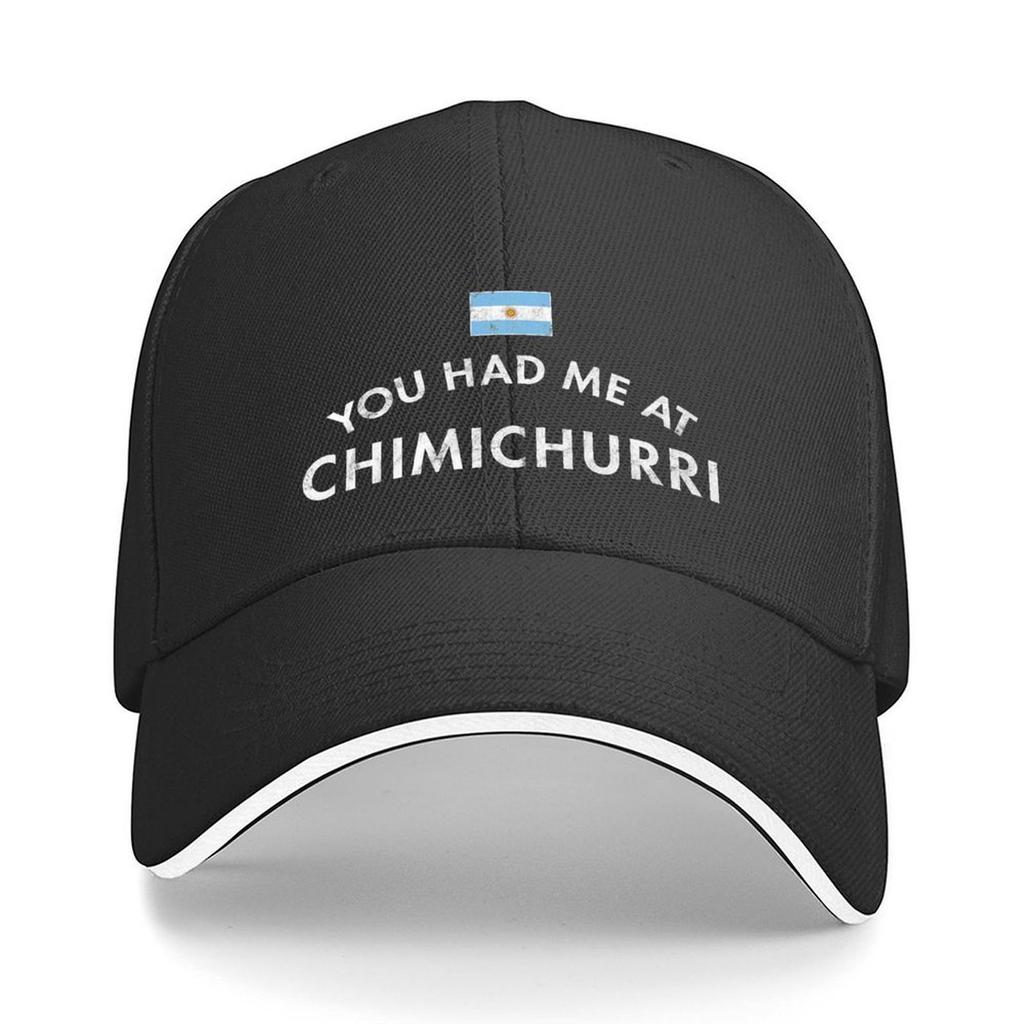 You Had Me At Chimichurri Baseball Cap Hard Hat Fashion Beach Sailor Cap for Men Hat Baseball Cap Designer Man Womens