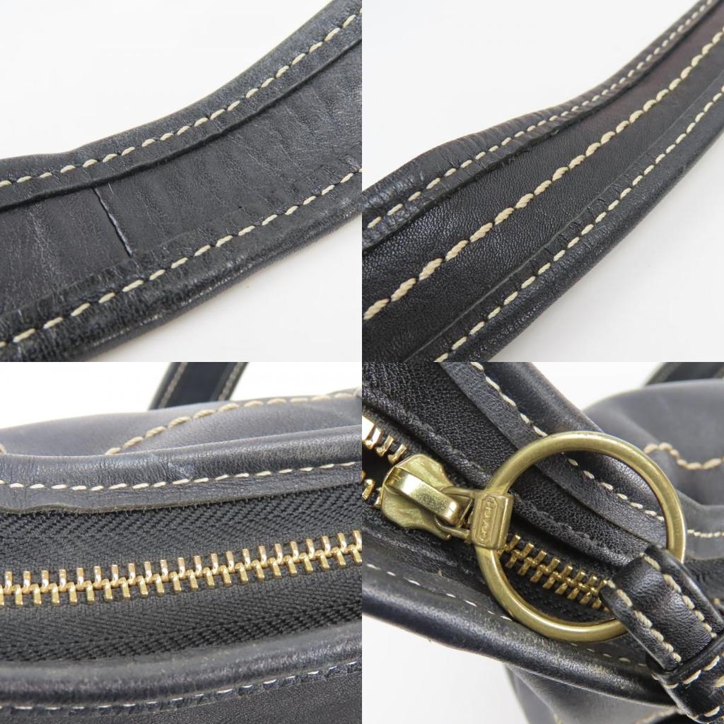 Used COACH Shoulder Bag 10746 leather black