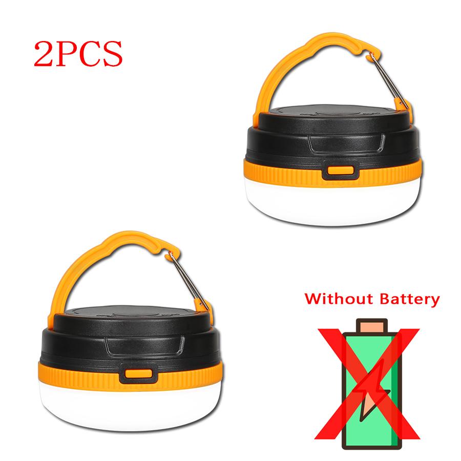 Portable LED Camping Light 3 Lighting Modes Use 3*AAA Battery Camp Lamp For Outdoor Waterproof Camping Hiking Emergency Lantern