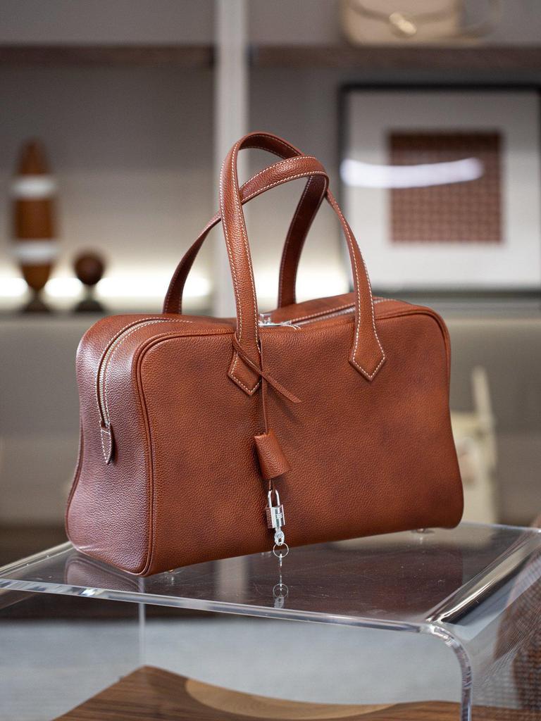 35 Retro Mode Praktische Haupttasche Tasche mit oberem Griff Große Kapazität Handtasche Tote Bag Damen Tasche