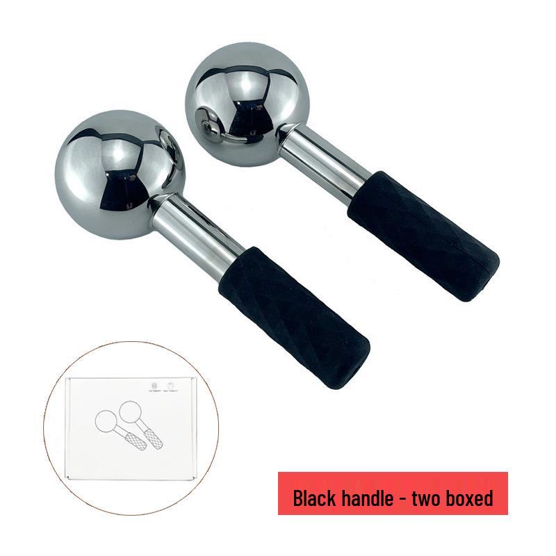 Stainless Steel Facial Ice Wave Massage Ball for Eye and Beauty Care