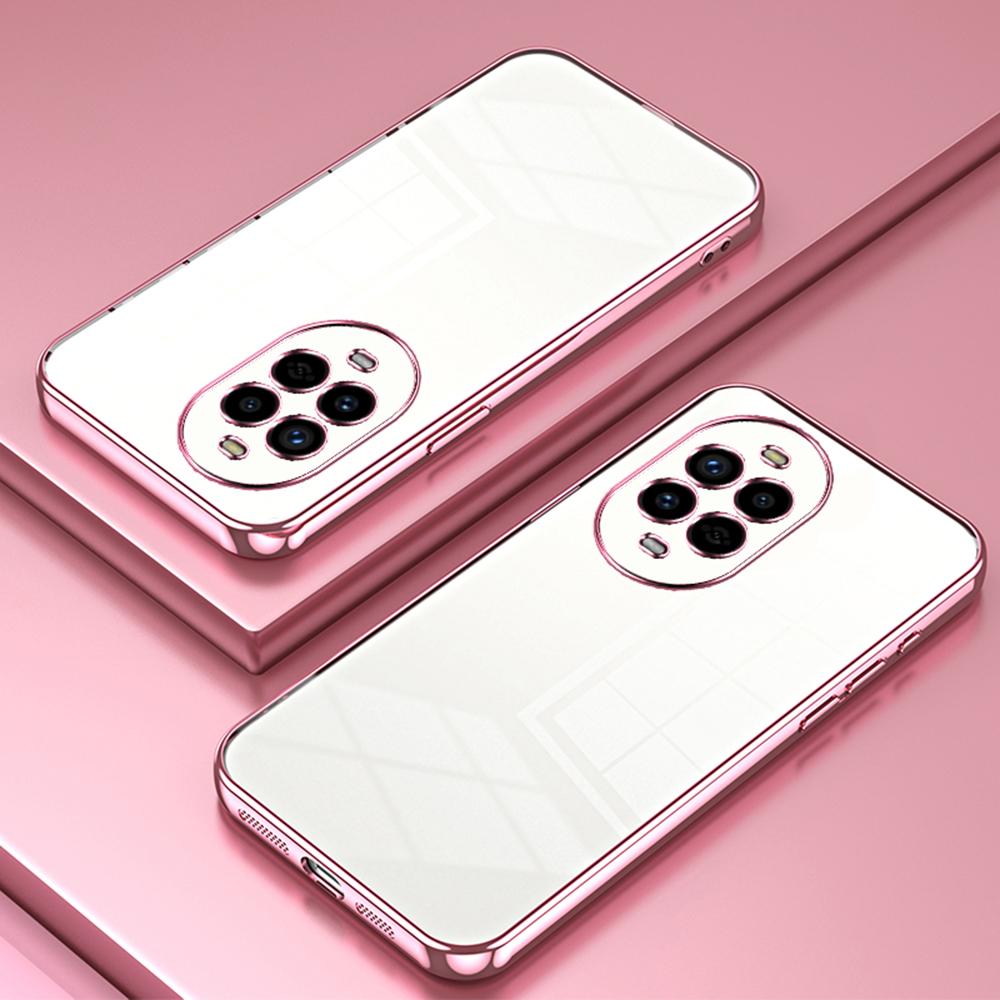 

For Huawei nova 13 Pro 5G Case Electroplating Frame Soft TPU Phone Cover Silver
