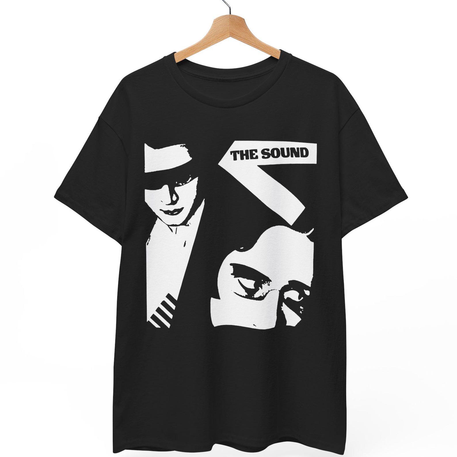 The Sound Jeopardy Album T-Shirt, 80s Post-Punk Band Tee XL