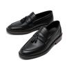 Autumn Fringed Loafers Men's Leather Shoes Men's British Platform Versatile Lazy Shoes Foot-fitting Men's Leather Shoes 24302-R