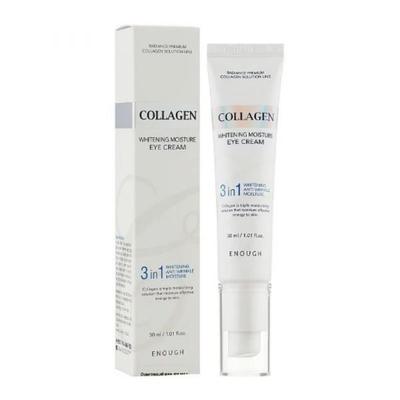 Collagen 3 In 1 Whitening Anti Wrinkle Moisture Eye Cream 30ml +RANDOM GIFT