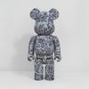 Keith Haring 400% Trendy Bearbrick Bear Figure Ornament Gift