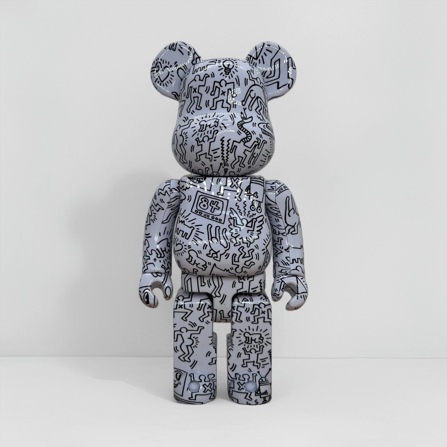 

Кіт Haring 400% Модний Ведмедик Bearbrick Фігурка Ведмедя Прикраса Подарунок 400% (28cm)