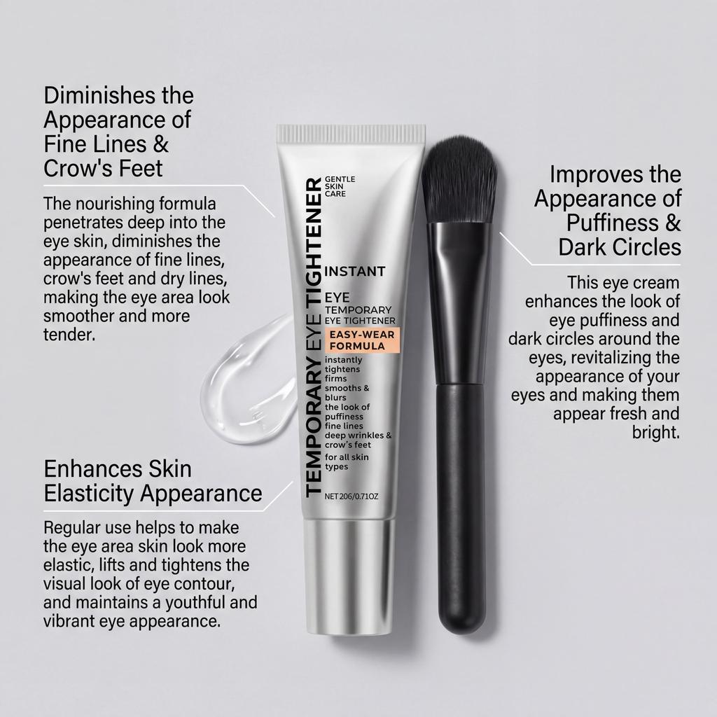 Instant Firming Eye Cream Anti Aging Lighten Dark Circles Reduce Puffiness Moisturize Wrinkle Elimination Easy Absorb Daily Eye Care