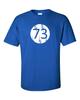 Big Bang Cooper 73  Nerd T Shirt Mens Womens Tees Top Tee