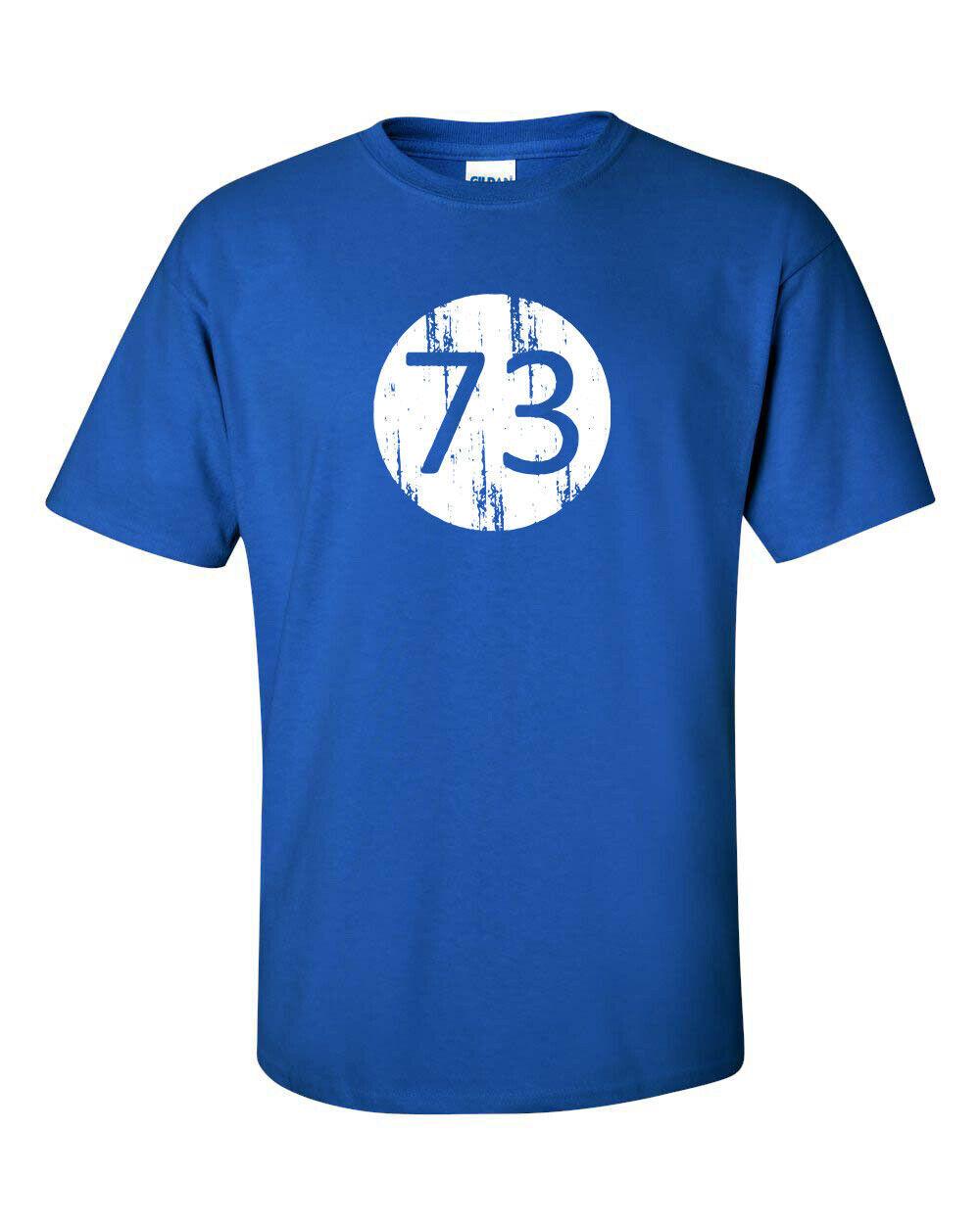 Big Bang Cooper 73 Nerd T Shirt Mens Womens Tees Top Tee L