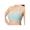 Li-Ning Fitness Series Solid Color Light Support Sports Bra Women Underwear Feather-Green AUBU018-1