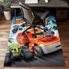 1pz Tappeto Area Stampato Design Blaze e le Macchine Mostro per Camera da Letto Soggiorno Decorazione Casa Tappeti Tappetino Tappetino Antiscivolo Tappeto per Comodino