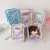 1Pc Storage Bag Dustproof Display Garage Kit PVC Portable Cute Doll Lipstick High Transparency Fashion Accessories Pendant