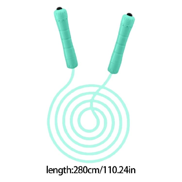 Färgglad LED-hopprep Lättviktig Bärbar Barn Fitness Hopprep Justerbar Sportleksak för Barn och Vuxna