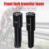 1/2 Stück Schaft auf Ahead Fahrrad Vorbau Adapter 22,2 mm/20,8 mm auf 1 1/8 Zoll Aluminiumlegierung Gabelverlängerungsadapter Fahrradzubehör