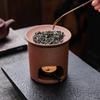 Creative Ceramic Aromatherapy Stove for Wax Melting Cedar Powder Essential Oil Home Decoration Living Room and Office