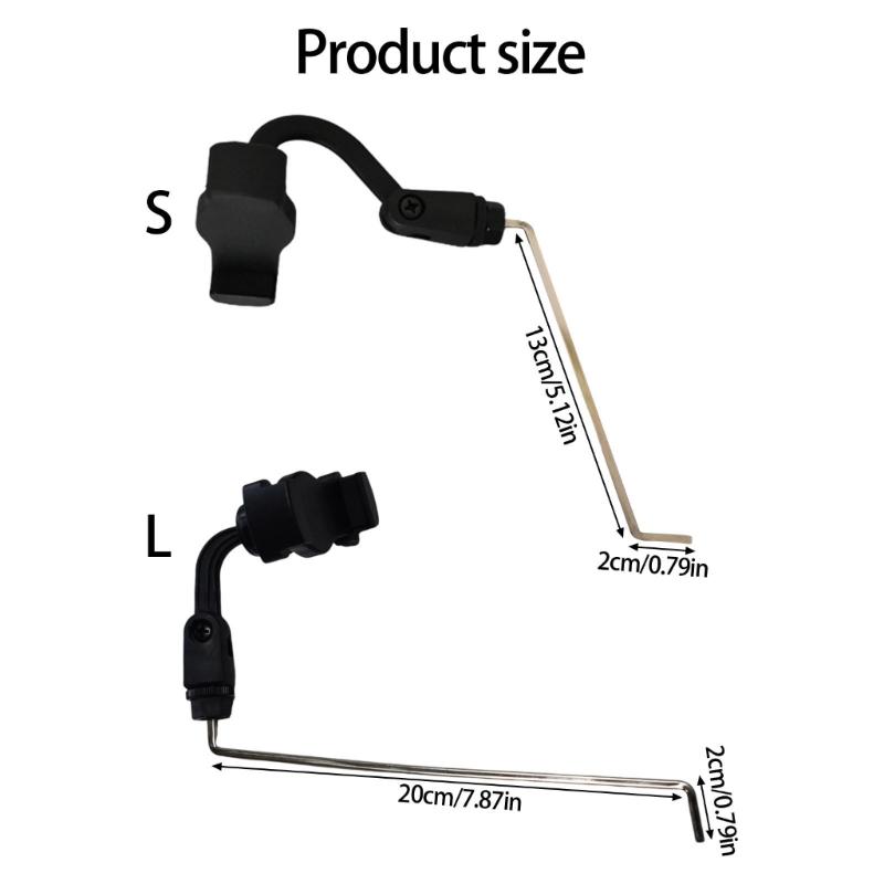 Adjustable Brass Instrument Phone Clip Mount For Musicians Compatibility With Various Smartphone Size