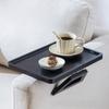 Rectangular Snack Platter Foldable Sofa Table Creative Sofa Arm Tray