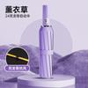 Spot automatic three-fold umbrella reinforced multi-keel weather and rain dual-purpose vinyl sunscreen sun umbrella can print LOGO wholesale