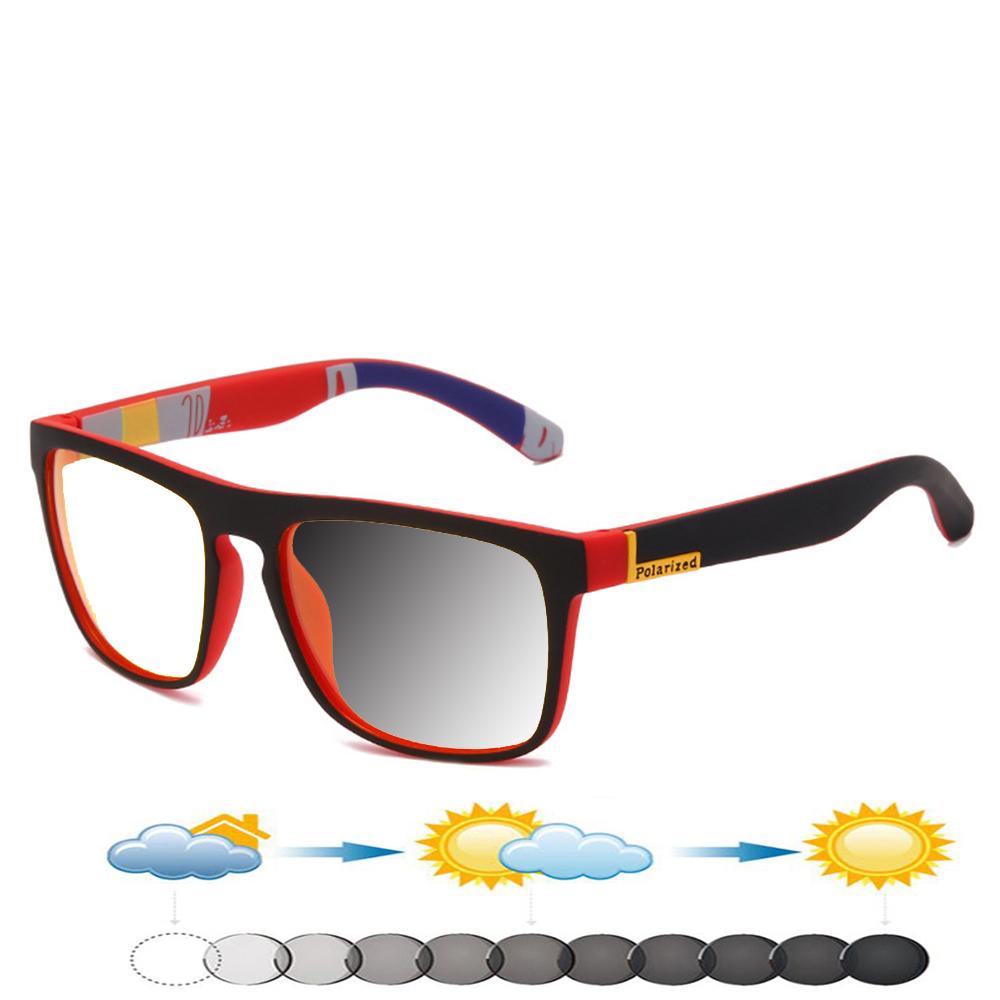 Прямоугольные уличные трендовые квадратные очки в большой оправе — фото 7