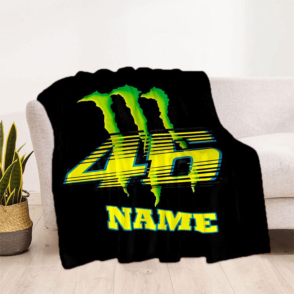 Monster Energy Blanket Durable Comfort Great for Couch Office Seaside for All Seasons Digital Print Perfect Gift for Relatives and Friends