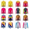 1 Womens Long Sleeve Cycling Jersey Breathable Quick Dry Performance Top Road Mountain Bike
