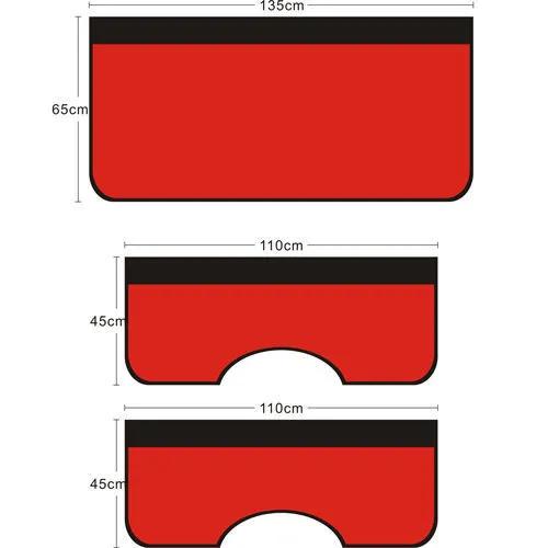 

1 комплект универсальный автомобильный магнитный для крышки крыла складной защитный коврик механик рабочий коврик для авторемонта Red M