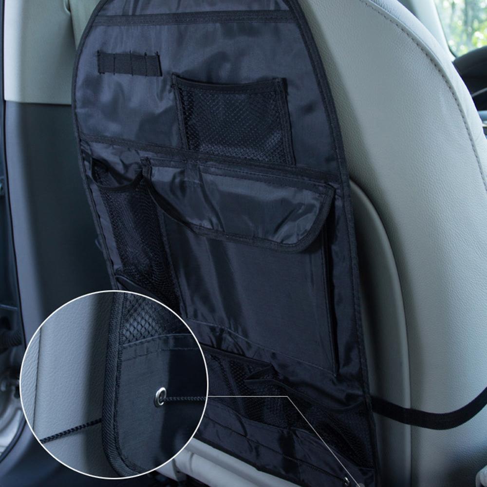 1PCS Universal Car Seat Back Organizer Storage Bag Travel Holder For Auto Back Seat Bag Protector Accessoires