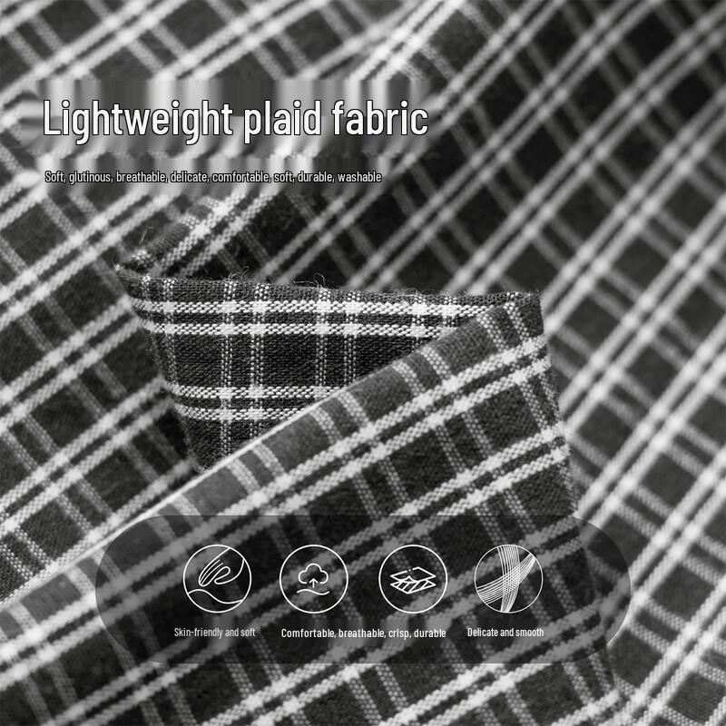 Boys' Plaid Casual Shorts