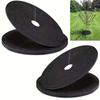 Weed Control Mats Non Woven  Tree Rings Mulching Mats for Garden Decoration and Soil Moisture Preservation
