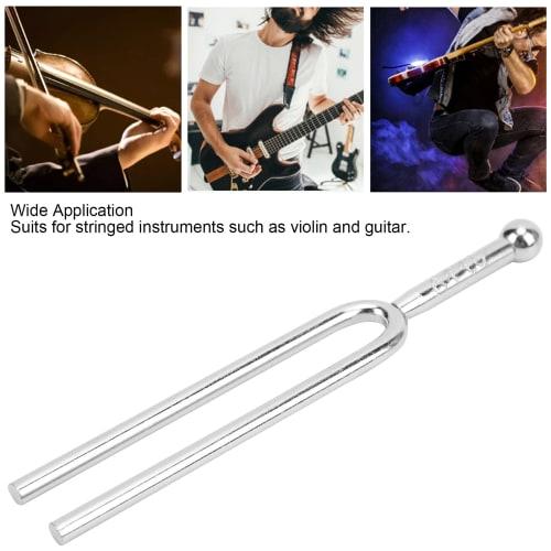 440Hz Tuning Fork, Durable Tuning Fork, Purifying, Rust-Resistant, Portable, for Guitar, Violin, Stringed Instruments