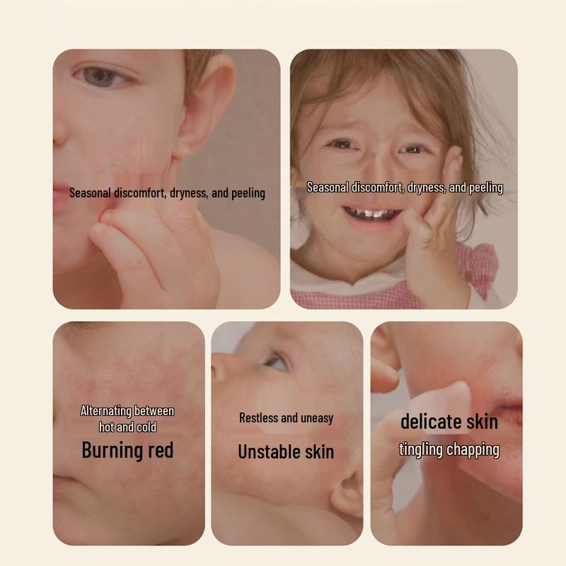 Moisturizing Horse Oil Cream for Infants and Kids - Hydrating Body, Face, and Hand Lotion