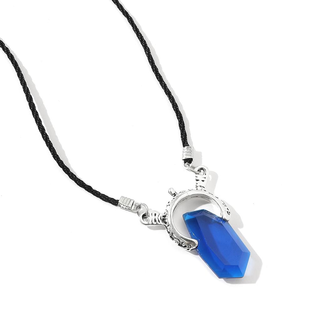 Fashion Anime Popular Game Peripheral Soul Stone Necklace Red Crystal Dante Necklace Fans Vintage Simple Accessories Gifts