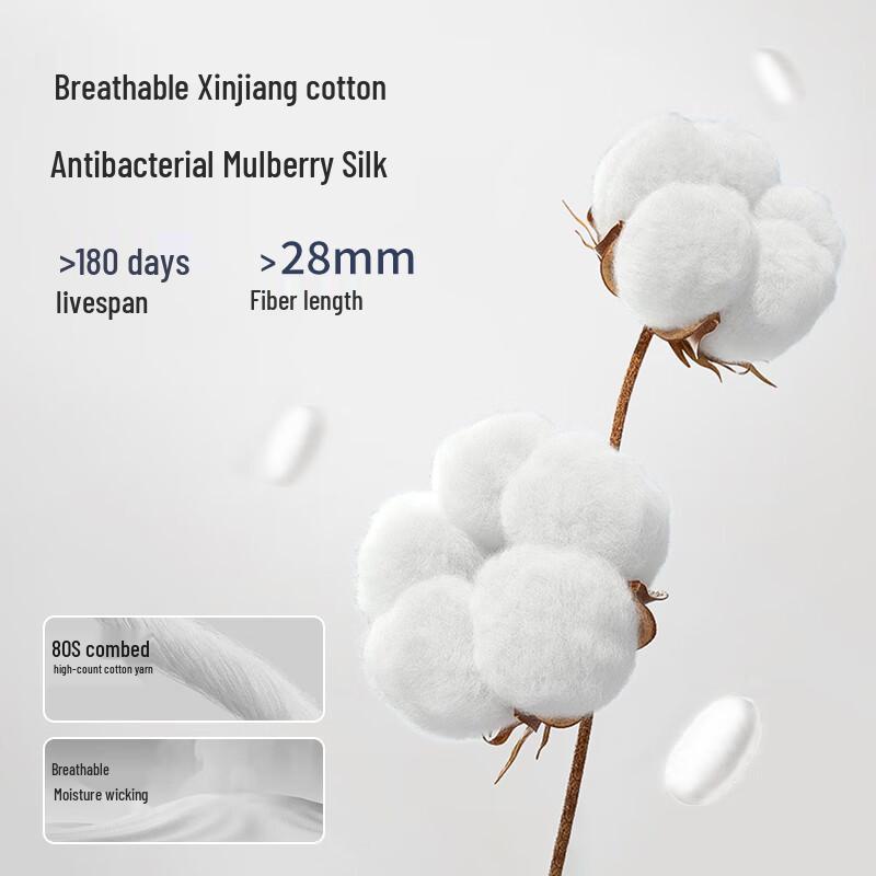 Nanjiren Men's Cotton Antibacterial Boxer Briefs