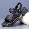 Men's Summer Massage Soft Sole Casual Beach Sandals Brand Comfortable Outdoor Refreshing and Breathable Thick Sole Beach Sandals